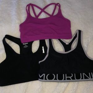 3 sports bras